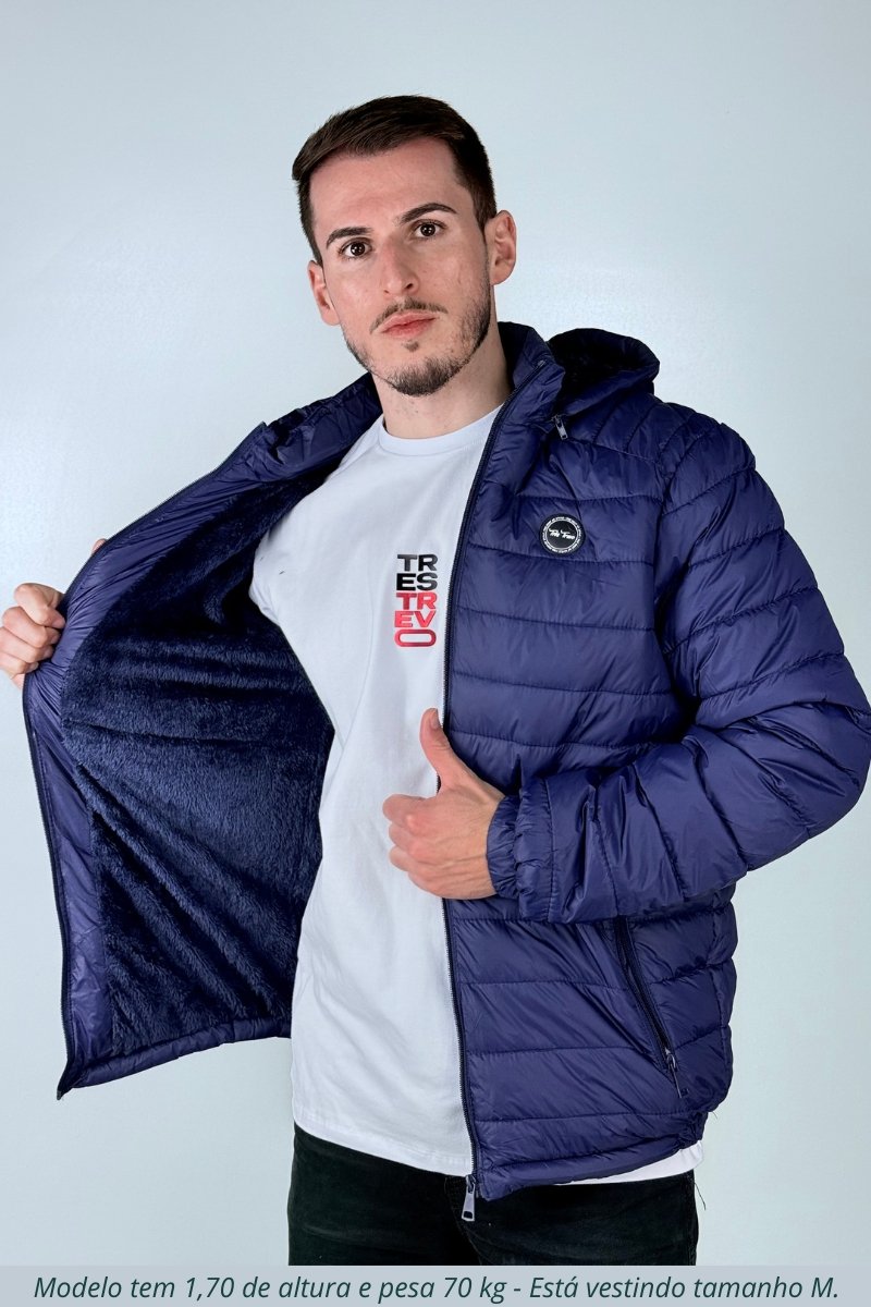 Jaquetas Puffer Masculino - Três Trevo