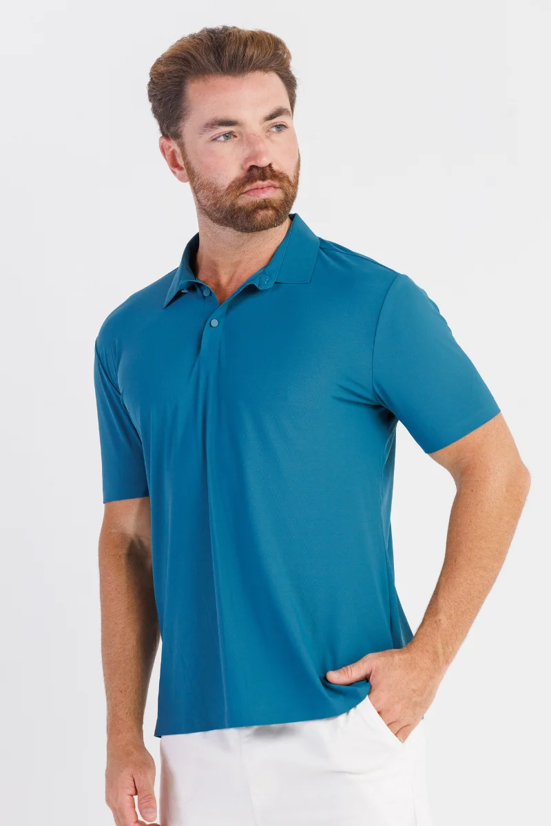 Camisa Gola Polo Tech de Poliamida Masculina