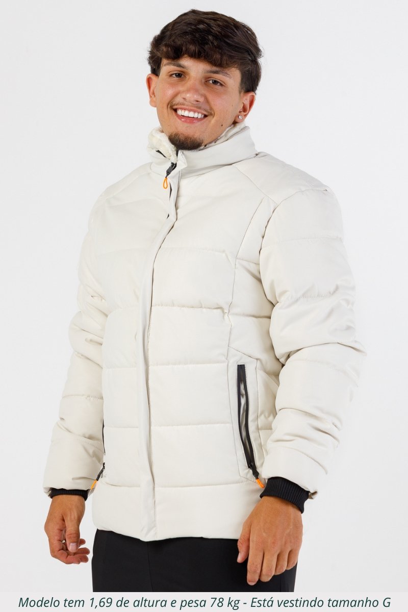 Jaqueta Alaska Peluciada- Off White